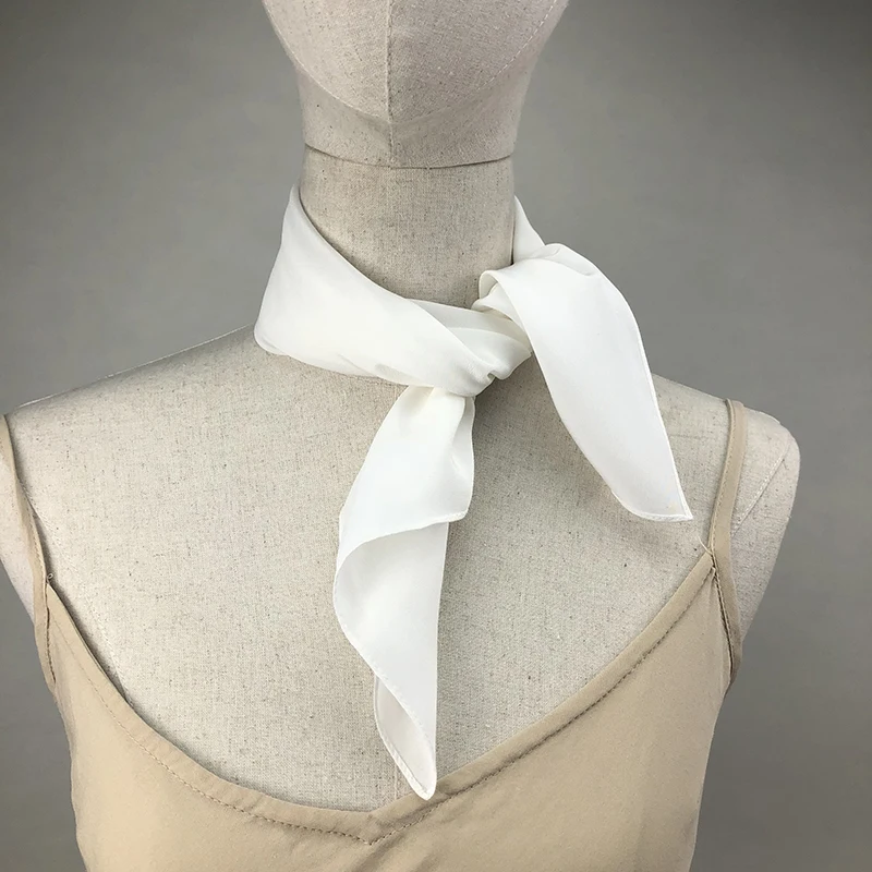 Silk Neck Scarf - Nueva bufanda de seda para mujer,