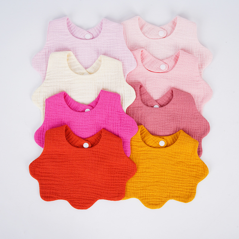 Face Scarf Mask - Baberos de algodón suave con estampado