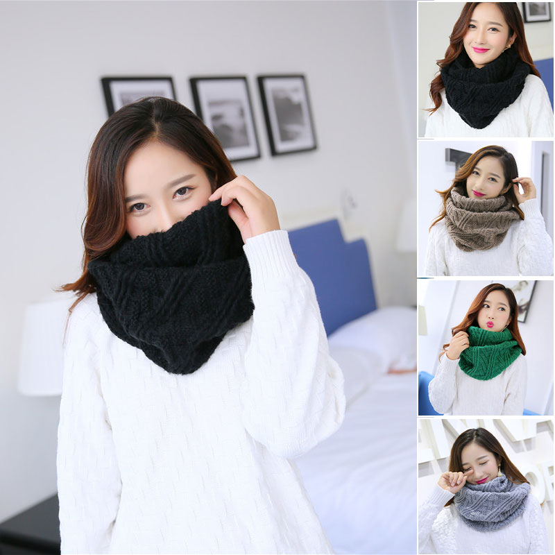 Infinity Scarf Knit - Bufanda infinita de punto suave y