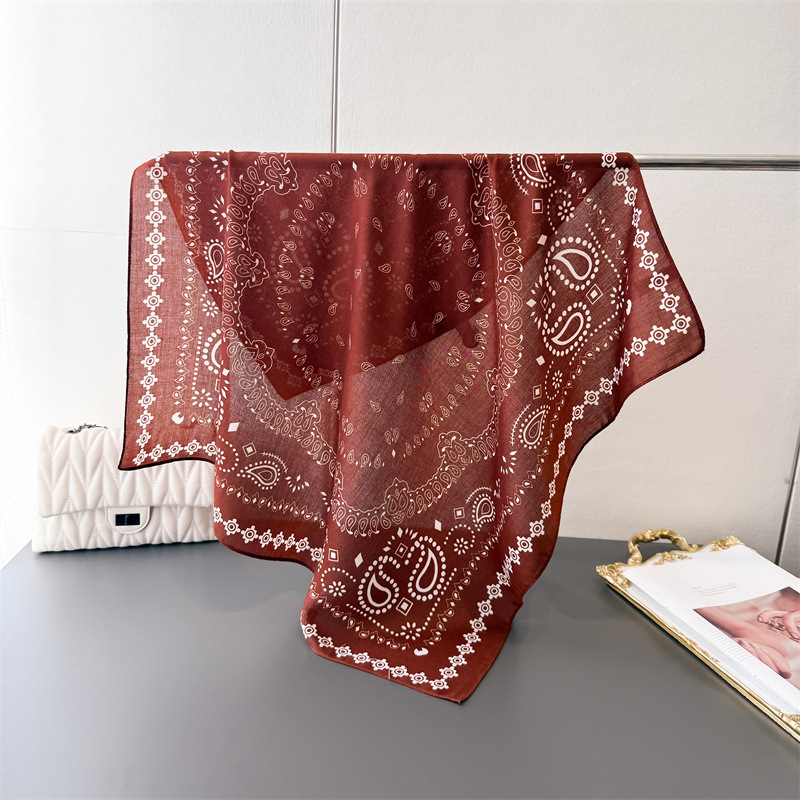 Bufanda de algodón puro para m - Ascot Neck Scarf reseña y precio