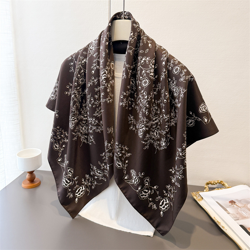 Pañuelo cuadrado de lujo vinta - Ascot Neck Scarf reseña y precio