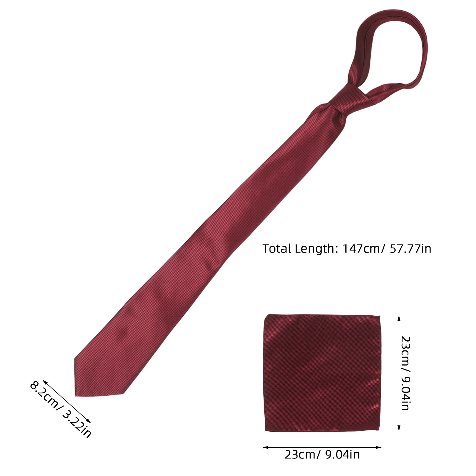 Kit de Corbata y Pañuelo de Bo - Pocket Square Set reseña y precio