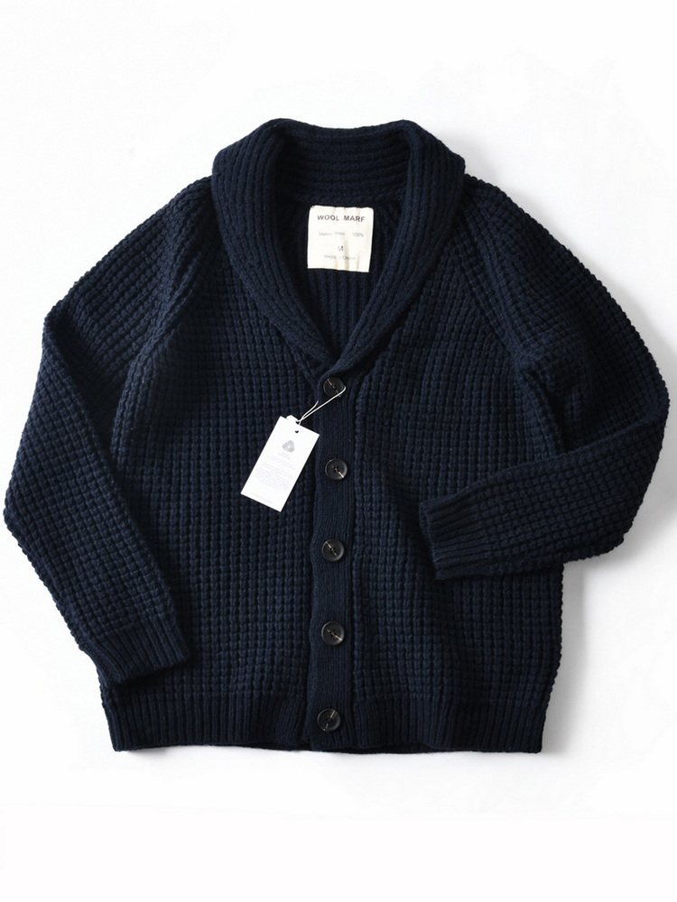 Suéter de punto grueso de lana - Muffler Men Wool reseña y precio