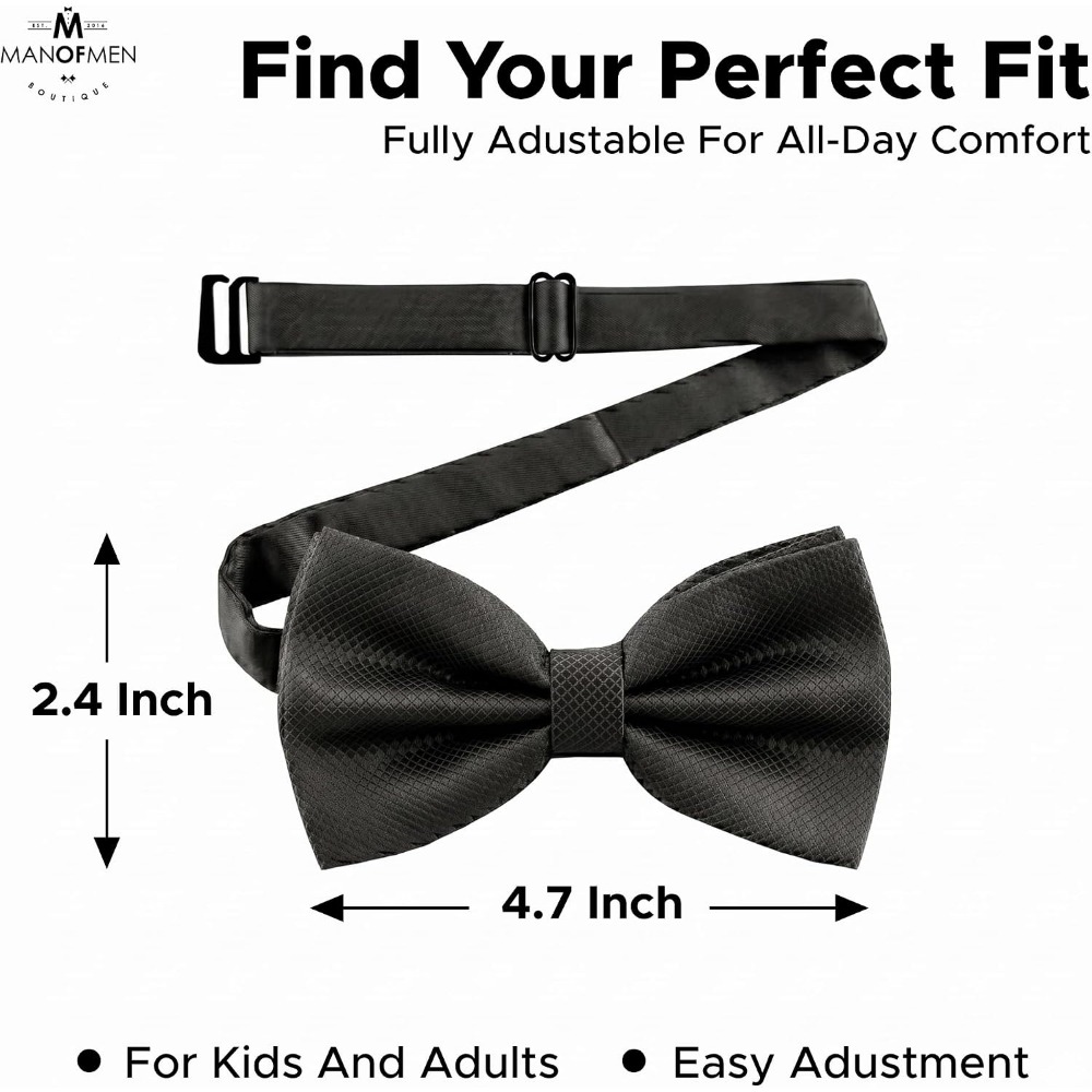 Corbata de Moño Preformada de  - Bow Tie Pre Tied reseña y precio