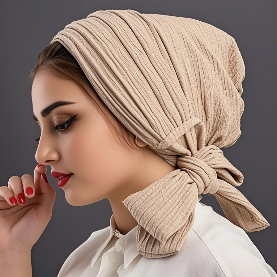 Gorro turbante con nudo de pri - Head Wrap Turban reseña y precio