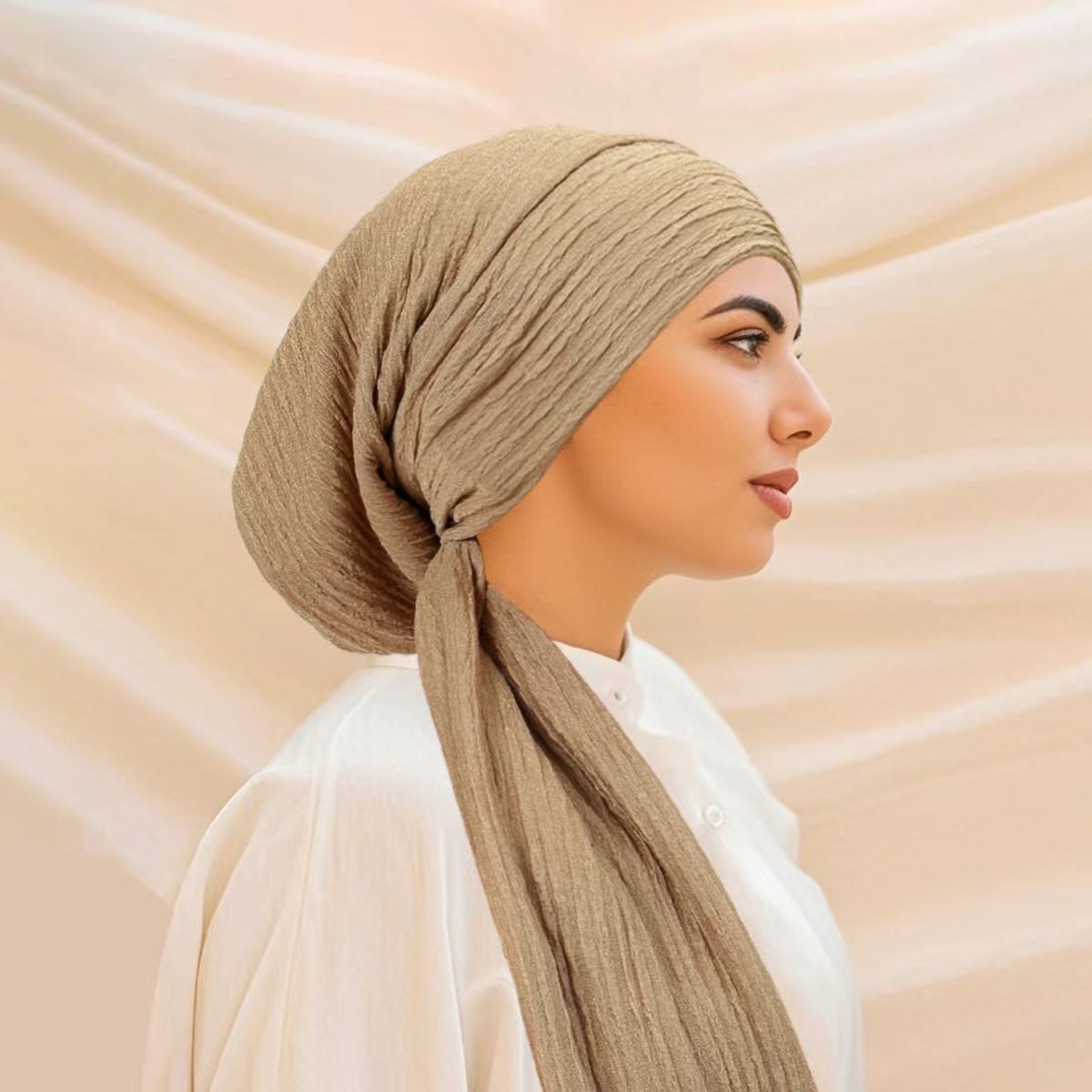 Gorro turbante con nudo de pri - Head Wrap Turban reseña y precio