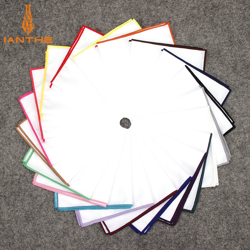 Pañuelo blanco de algodón para - Pocket Square Set reseña y precio