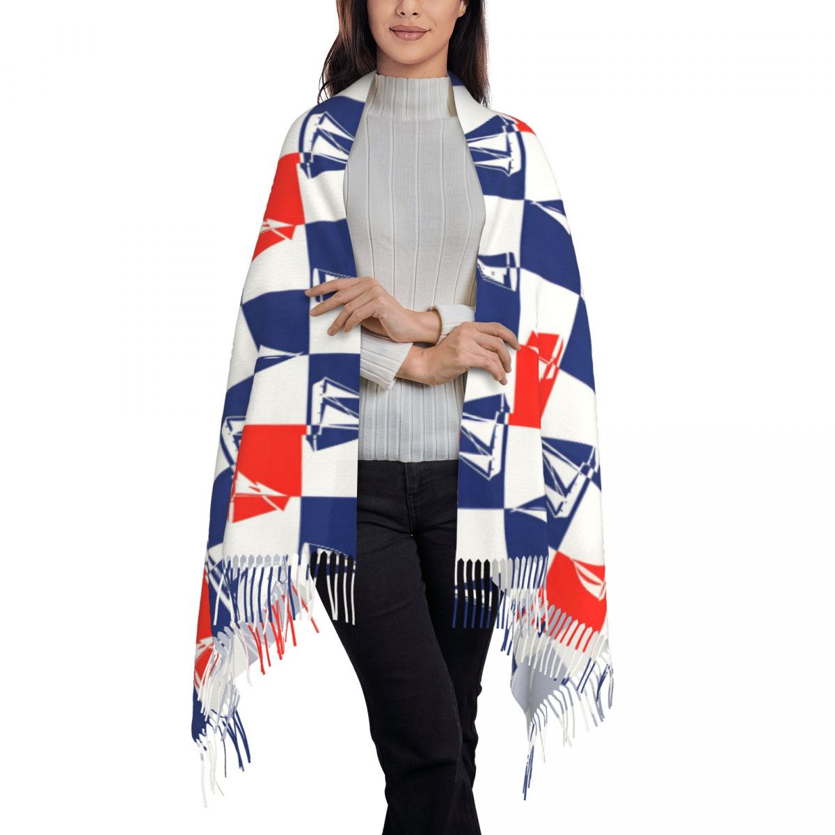 Bufanda de océano para barco d - Pashmina Wrap Large reseña y precio