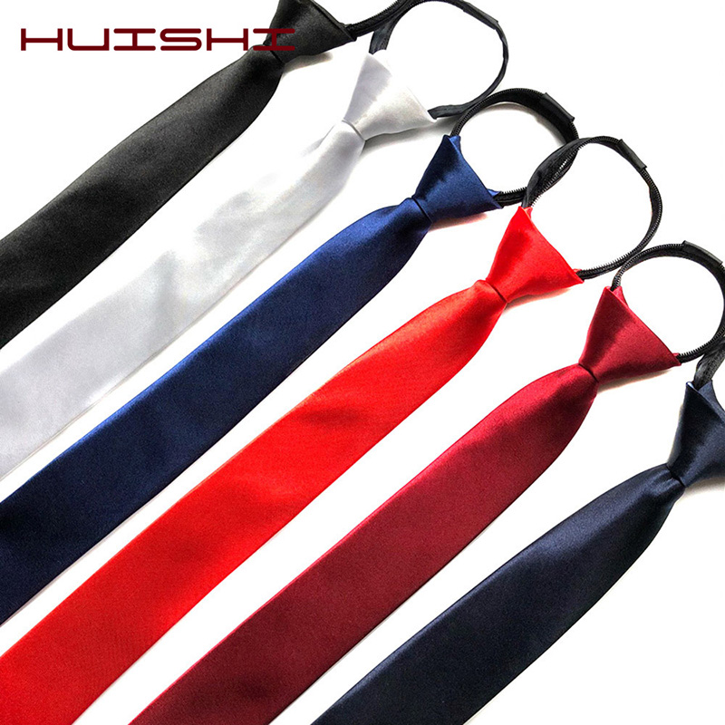HUISHI-corbata ajustada con cr - Skinny Tie Men reseña y precio