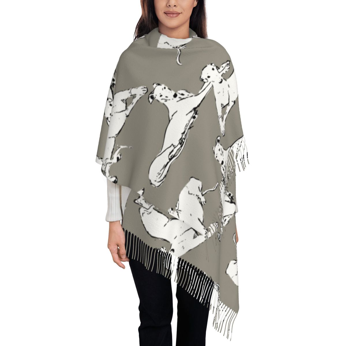 Bufanda relajante de galgo Whi - Pashmina Wrap Large reseña y precio