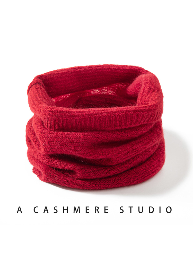 Calentador de cuello de cachem - Infinity Scarf Knit reseña y precio