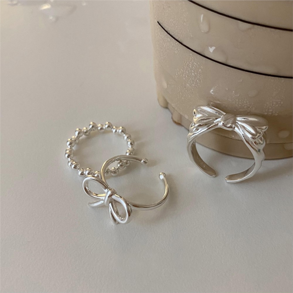 Anillo Abierto de Plata de Ley - Tie Clip Silver reseña y precio