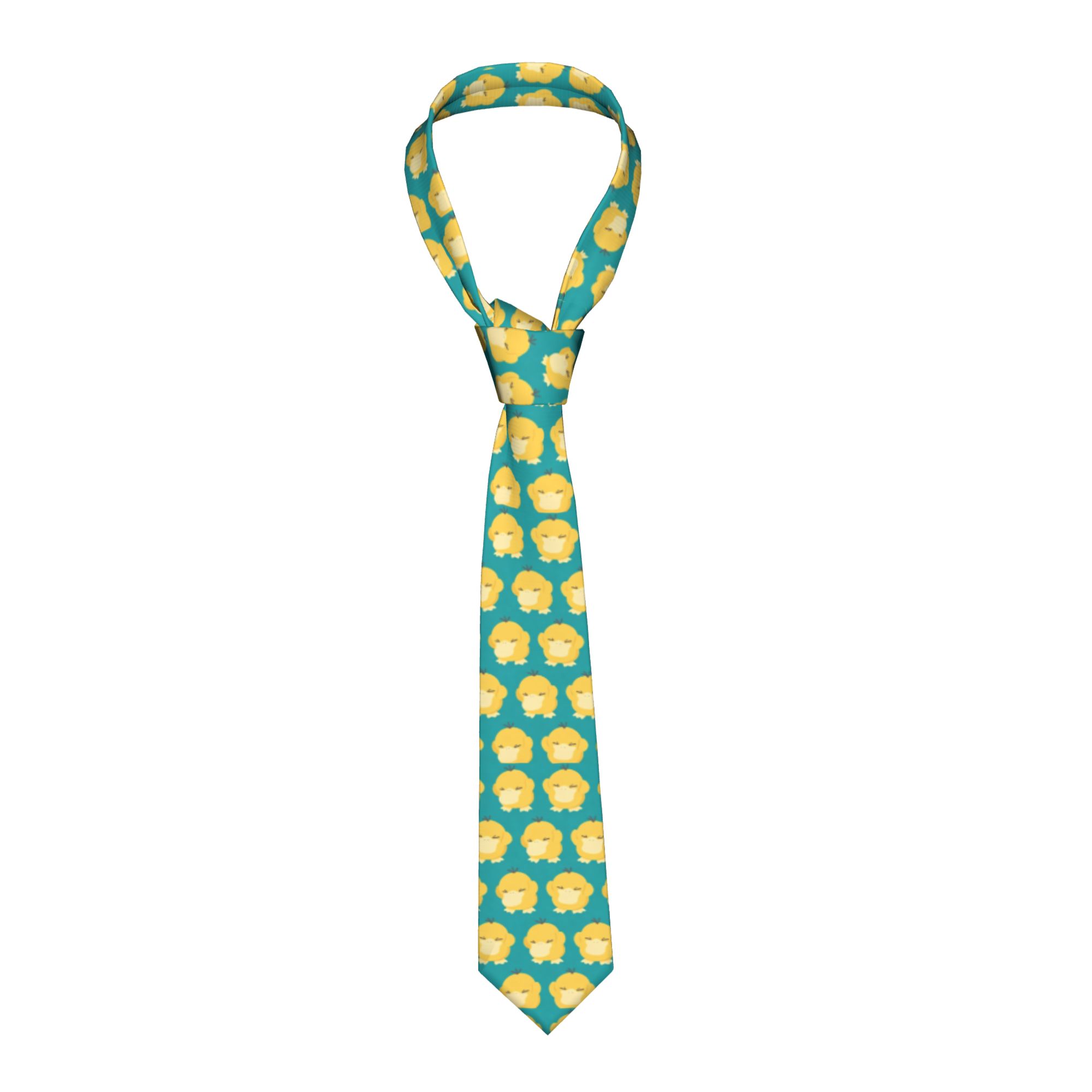 Corbatas Psyduck Kawaii Unisex - Skinny Tie Men reseña y precio