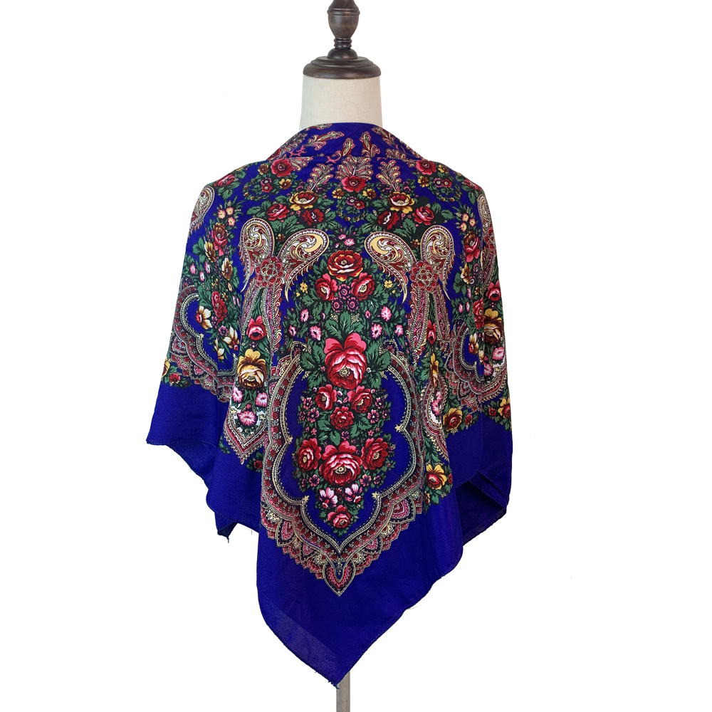 Bufanda cuadrada rusa de 100x1 - Bandana Cotton reseña y precio