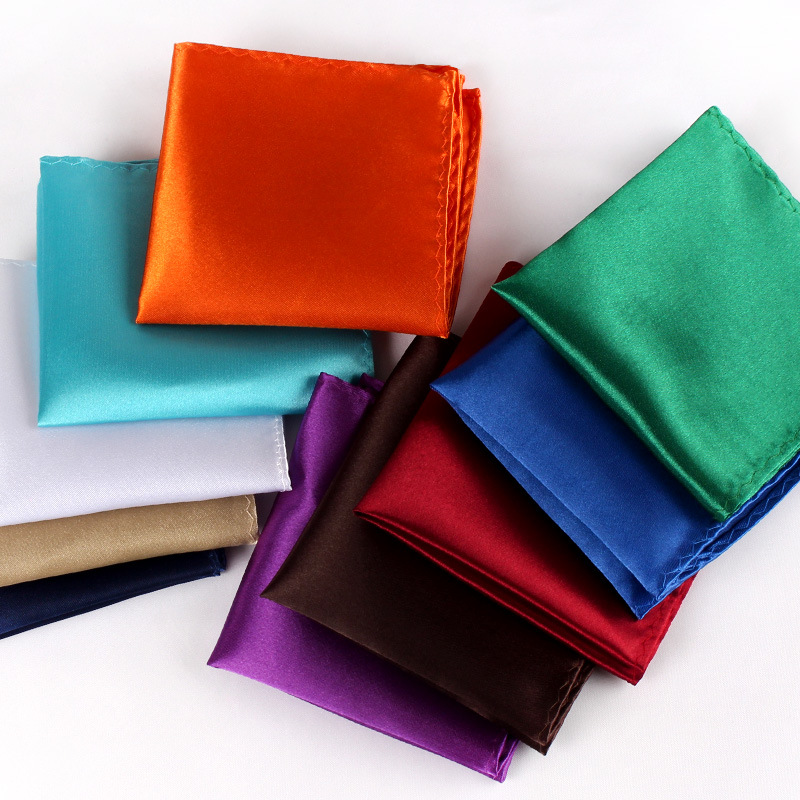 Pañuelo de satén para hombre,  - Pocket Square Set reseña y precio