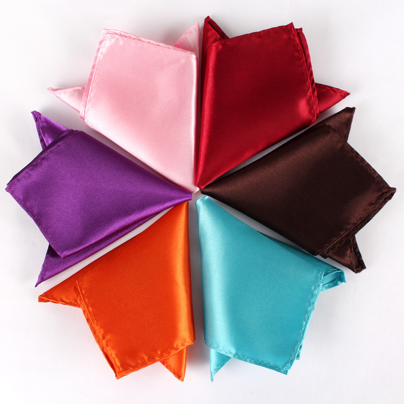 Pañuelo de satén para hombre,  - Pocket Square Set reseña y precio