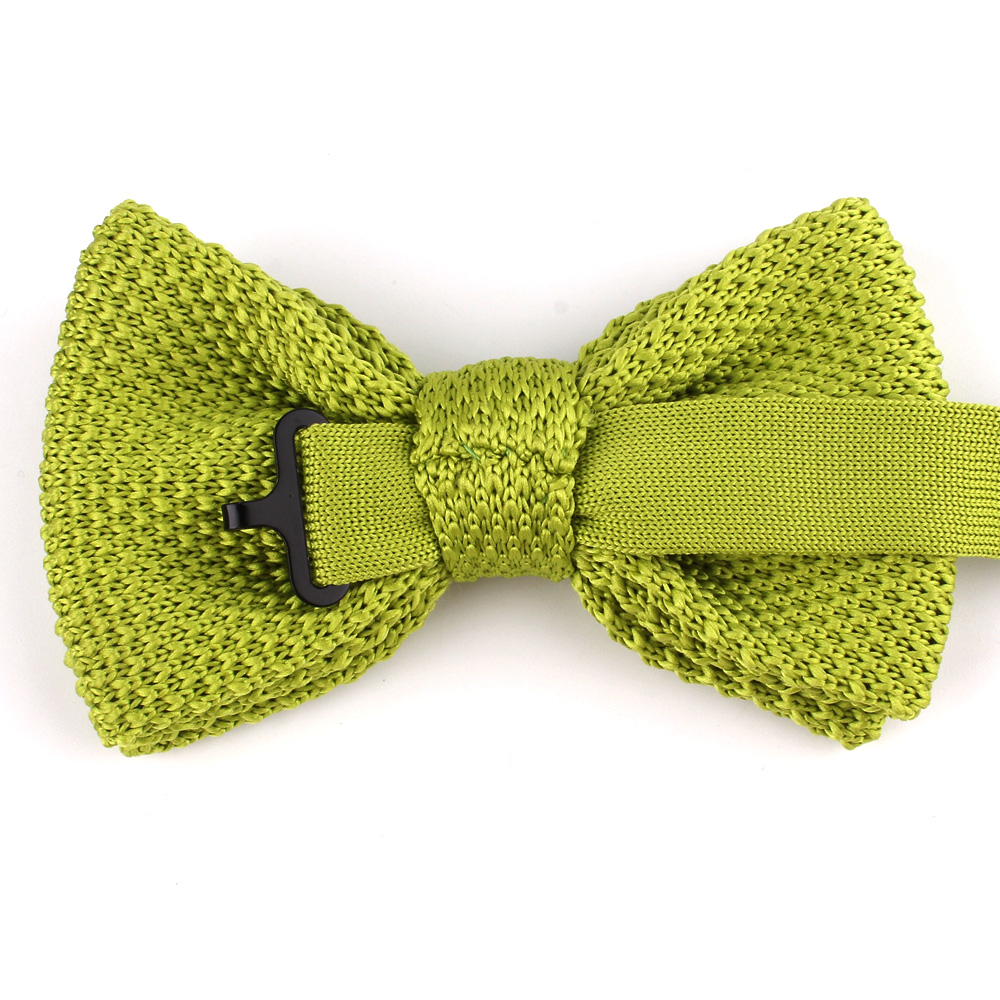 Pajarita de punto sólido para  - Bow Tie Pre Tied reseña y precio