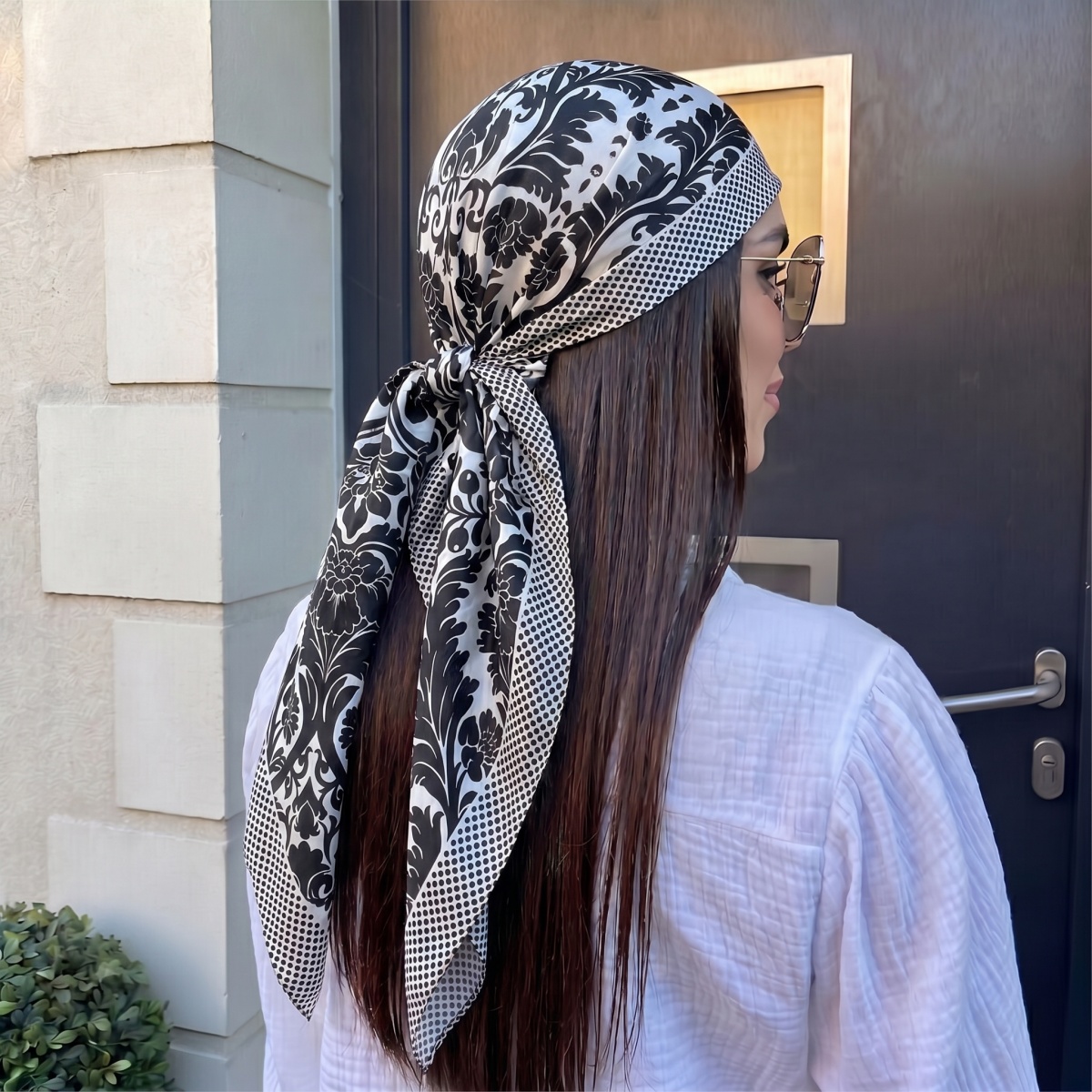 NUEVO Pañuelo Cuadrado de Seda - Pashmina Wrap Large reseña y precio