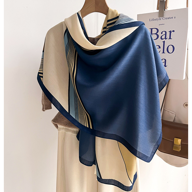 Bufanda de marca de lujo, chal - Pashmina Wrap Large reseña y precio