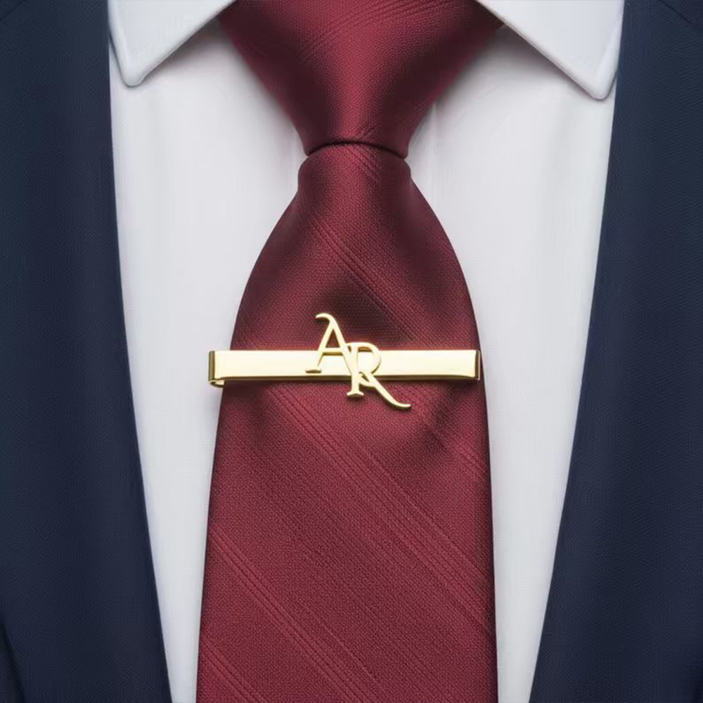Set de Corbata y Clip Personal - Tie Clip Silver reseña y precio