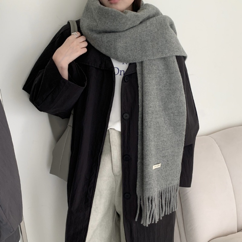 Versión coreana elegante bufan - Muffler Men Wool reseña y precio