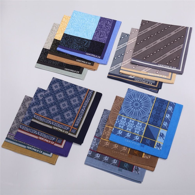 Pañuelo a cuadros estampado de - Handkerchief Cotton Men reseña y precio