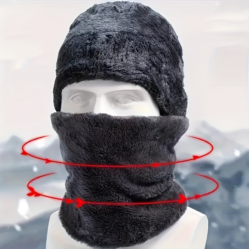 Gorro de invierno para hombre, - Muffler Men Wool reseña y precio