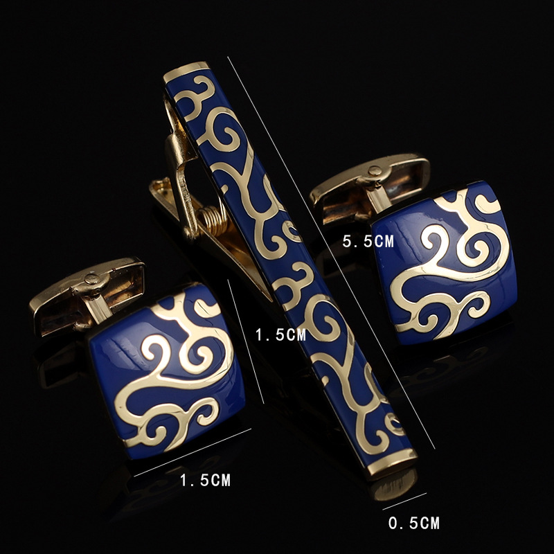 Conjunto de gemelos con Clip p - Tie Bar Set Gift reseña y precio