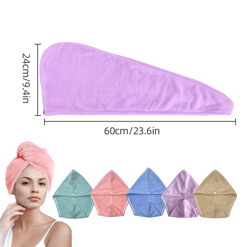 Toalla de microfibra para el c - Head Wrap Turban reseña y precio
