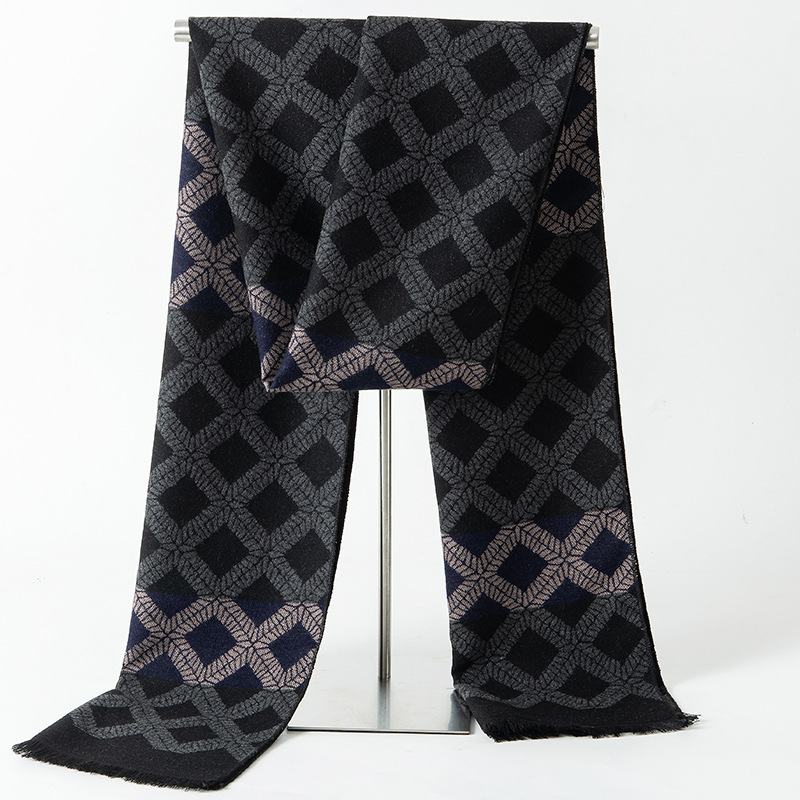 Bufanda de Cachemira a cuadros - Muffler Men Wool reseña y precio