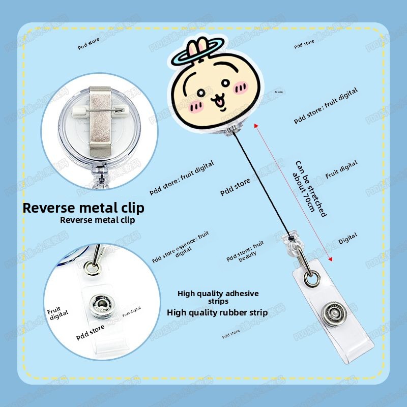 Portacredenciales Retráctil Ka - Lanyard Badge Holder reseña y precio