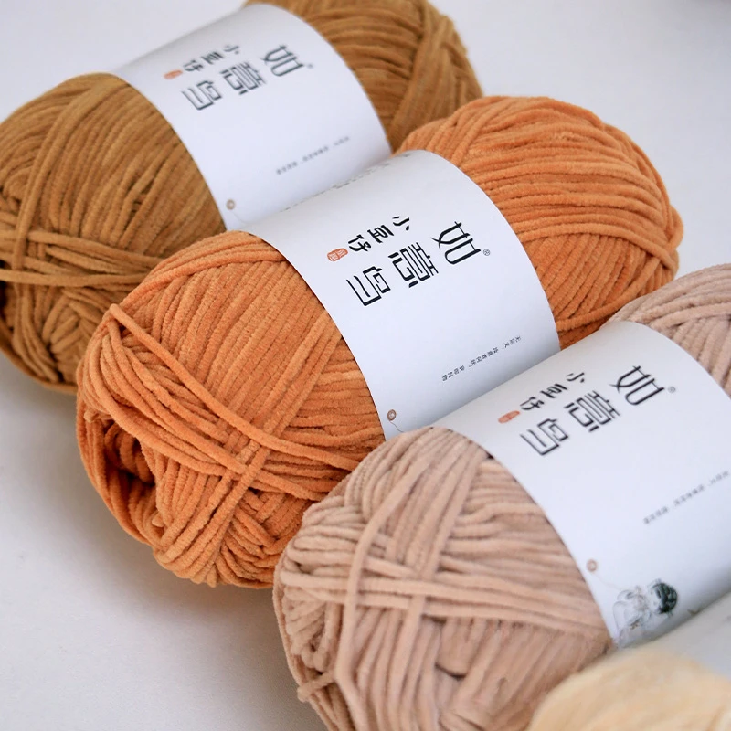 Hilo de Chenilla Fino de 3mm,  - Woven Scarf Blanket reseña y precio